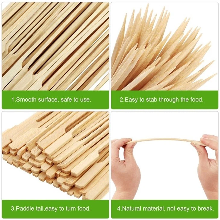 Bamboo Paddle Skewers 8