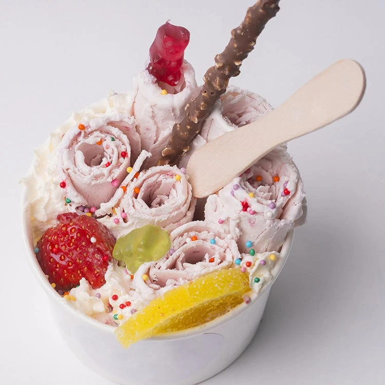 94mm Disposable Wooden Ice Cream Spoons & Magnum Sticks | Eco-Friendly Bulk Utensils | Senyang